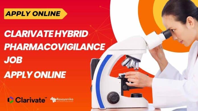 Clarivate Hybrid Pharmacovigilance Job - Apply Online