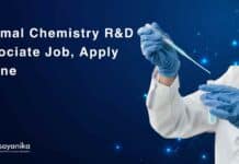 Piramal Chemistry R&D Associate