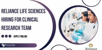 Reliance Life Sciences Clinical Research Job