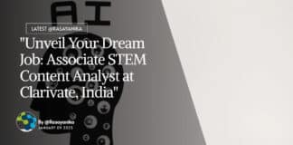 "Unveil Your Dream Job: Associate STEM Content Analyst at Clarivate, India"