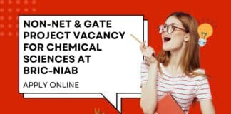 Non-NET Project Vacancies NIAB