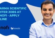 Pharma Scientific Writer Jobs at Sanofi