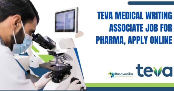 Teva Medical Writing Associate Job
