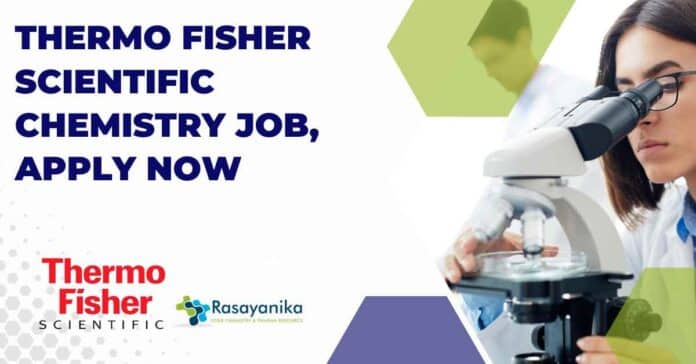 Thermo Fisher Scientific Chemistry Job
