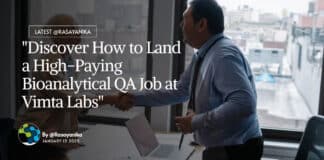 Bioanalytical QA Job at Vimta Labs - Apply Online