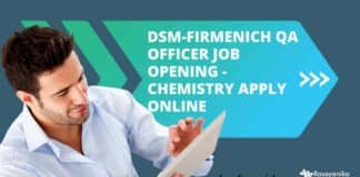 dsm-firmenich QA Officer Job Opening