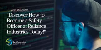 "Discover How to Become a Safety Officer at Reliance Industries Today!"