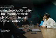 BPharma Job Opening at Sun Pharmaceuticals, Apply Online