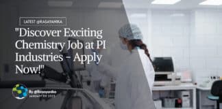 "Discover Exciting Chemistry Job at PI Industries - Apply Now!"