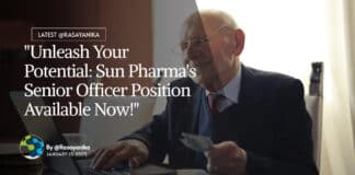 "Unleash Your Potential: Sun Pharma's Senior Officer Position Available Now!"