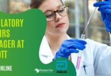 Regulatory Affairs Manager at Abbott