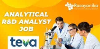Chemistry R&D Job at Teva Pharmaceuticals - MSc Apply Now