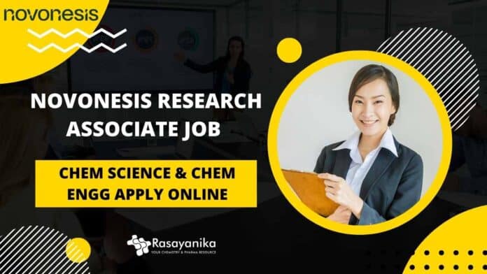 Novonesis Research Associate Job