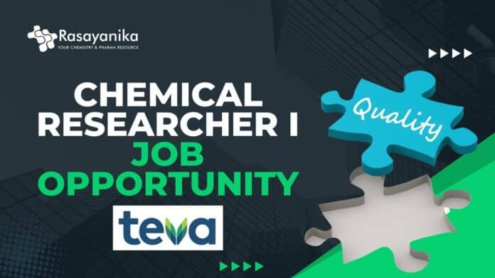 Chemical Researcher Teva Pharmaceuticals