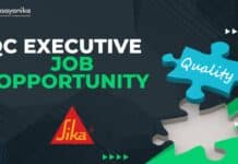 QC Executive Job Opportunity