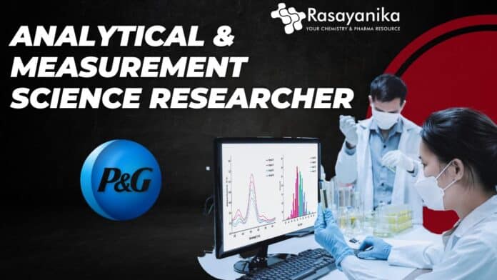 Analytical & Measurement Science Researcher