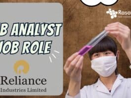 Lab Analyst jOB role