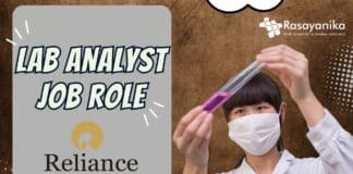 Lab Analyst jOB role