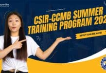 CSIR-CCMB Summer Training Program 2025