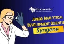 Analytical Development Scientist Job at Syngene