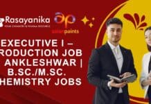 Asian Paints Production Executive - Chemistry Apply Online