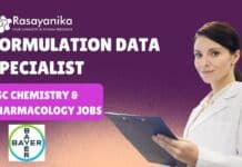Formulation Data Specialist