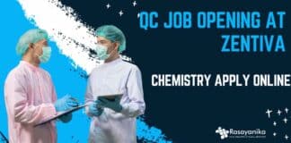 QC Job Opening at Zentiva