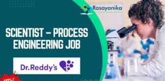 Scientist – Process Engineering Job