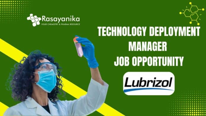 Chemical Engineering Job Lubrizol - Apply Now!