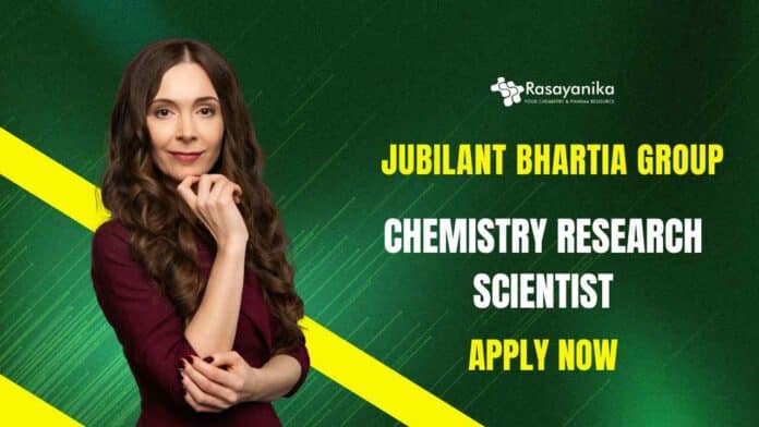 Research Scientist at Jubilant Bhartia