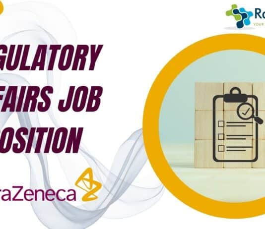 Regulatory Affairs Job Position
