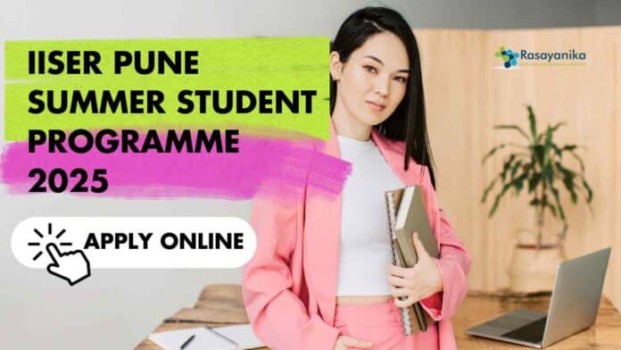 IISER Pune Summer Student Programme 2025