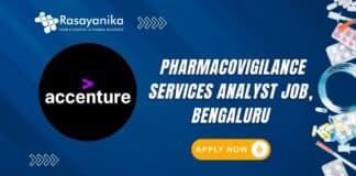 Join Accenture As a Pharmacovigilance Services Analyst, Bengaluru