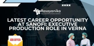 Sanofi Production Executive Job Openings, Apply Online
