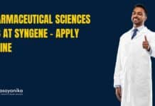 Pharmaceutical Sciences Job at Syngene