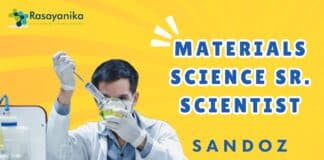 Materials Science Sr. Scientist