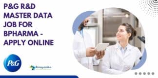 BPharma Jobs at P&G