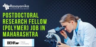 Chemistry Postdoc Research Fellow at Behr Paint Company - Apply Now