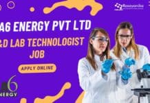 Sea6 Energy R&D Lab Technologist Job