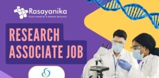 Research Associate Job opportunity at Global Calcium Pharma