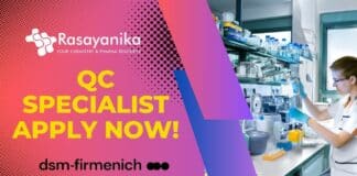 QC Specialist Job at dsm-firmenich | Apply Now!