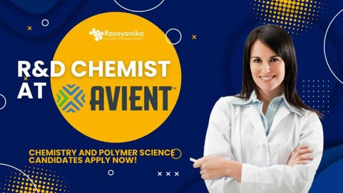 R&D Chemist at Avient