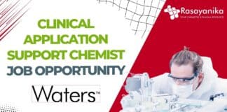Clinical Application Support Chemist job Opportunity