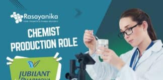 Chemist Production Role at Jubilant Pharmova