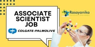 Associate Scientist Job at Colgate-Palmolive, Pharma apply. 