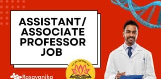 Assistant/ Associate Professor Job
