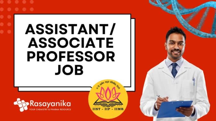 Assistant/ Associate Professor Job