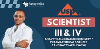 Scientist III & IV Job at USP- AnalyticalOrganic Chemistry Pharmaceutical Sciences Candidates Apply Now!