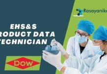Get Hired at Dow: Product Data Technician Role For MSc Chemistry
