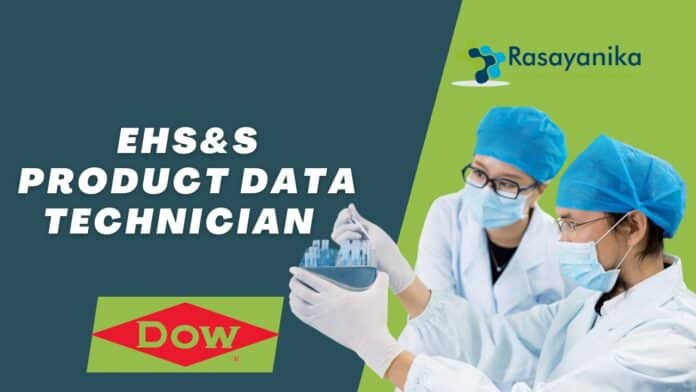 Get Hired at Dow: Product Data Technician Role For MSc Chemistry